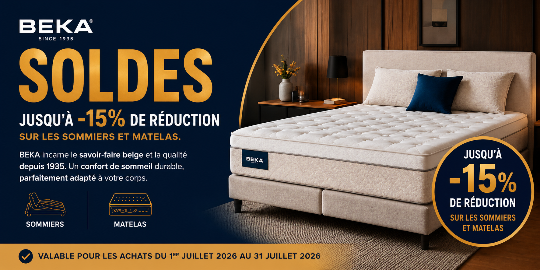 Soldes Beka chez Slaapwel