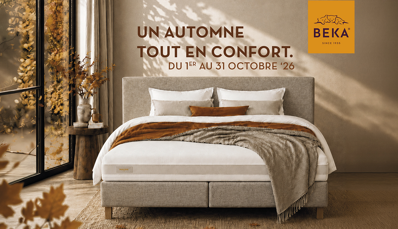 Beka : un automne tout en confort, du 1er au 31 octobre 2026