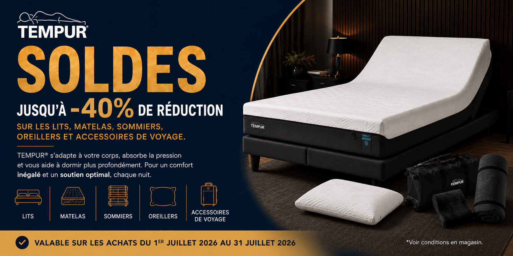 Soldes Tempur chez Slaapwel