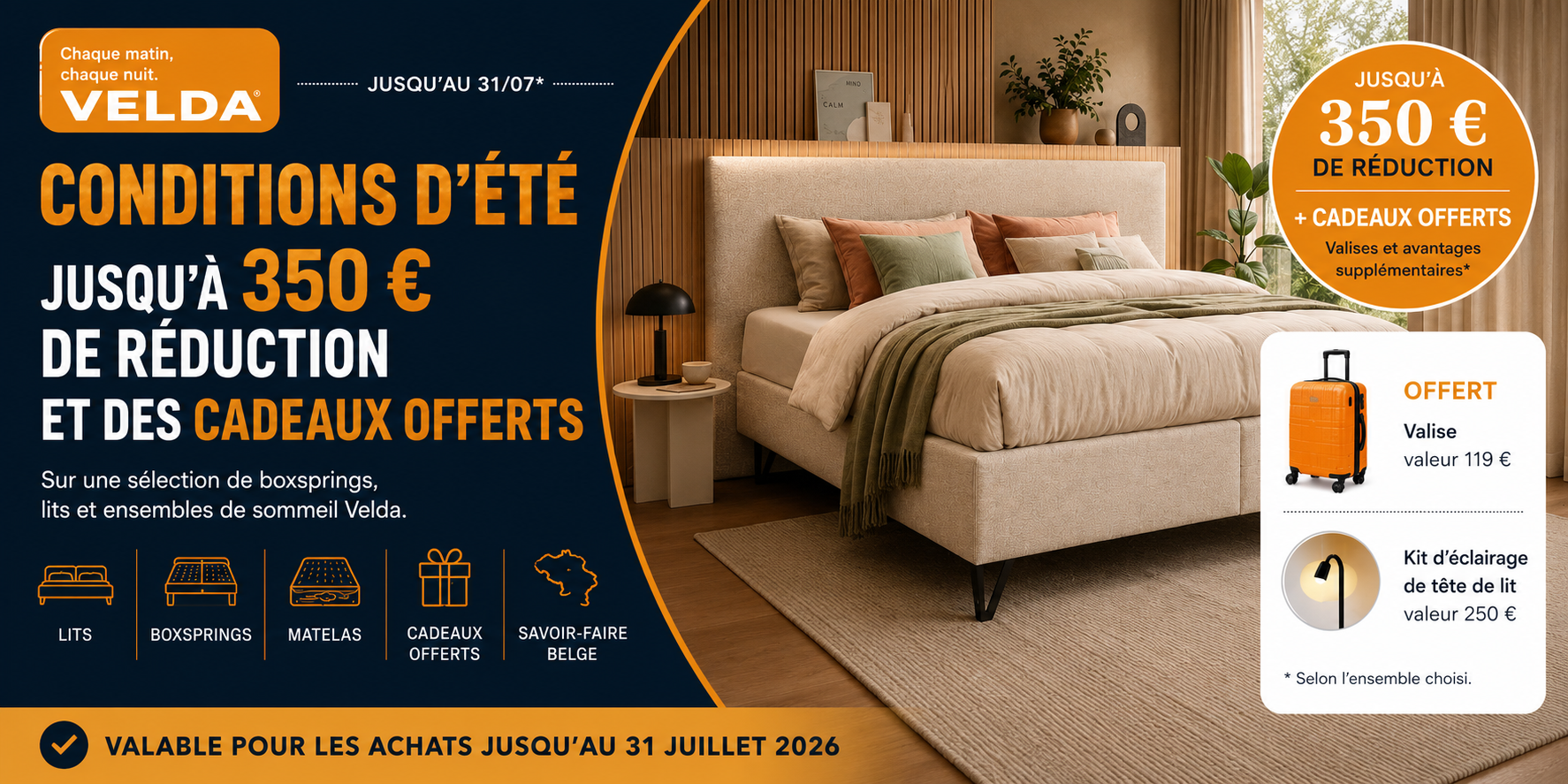 Soldes Velda chez Slaapwel